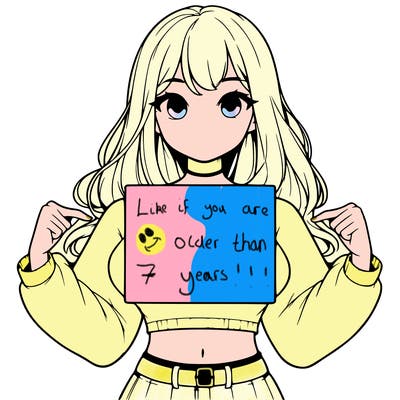 girl holding a blank sign in a long sleeve crop top