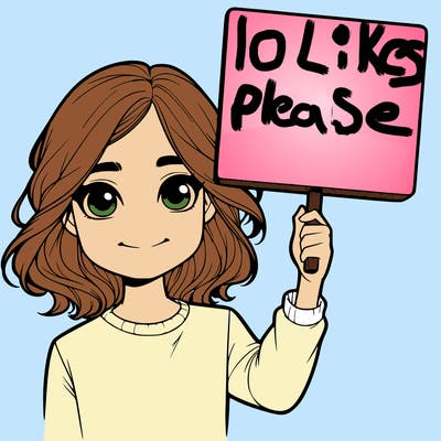 realistic girl holding up a sign