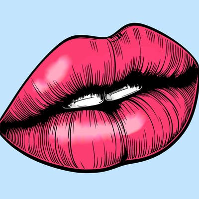 realistic lips