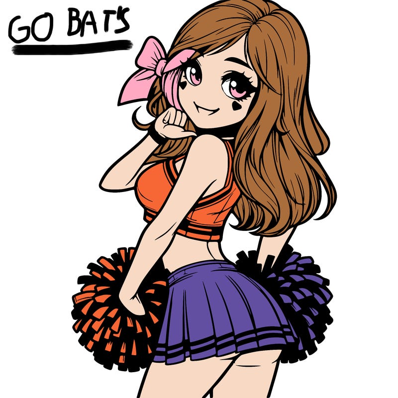 realistic cheerleader