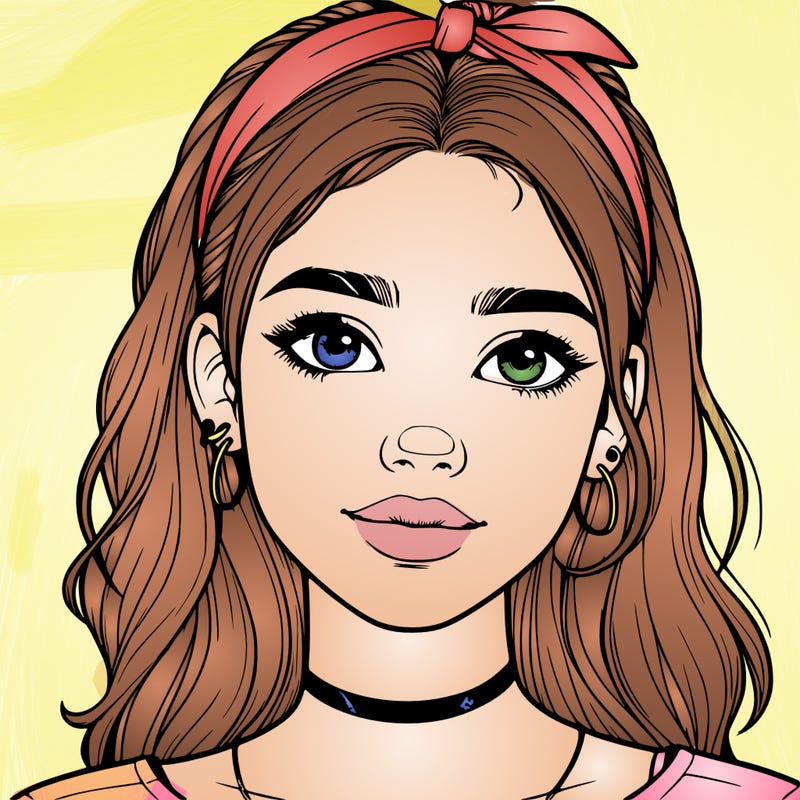 realistic teenage girl