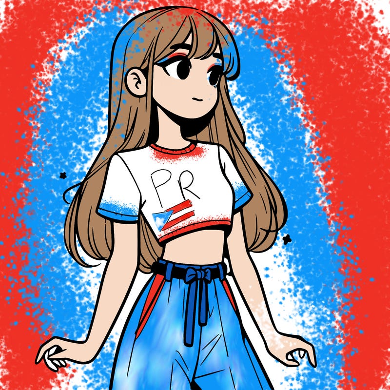 girl in a cute crop top