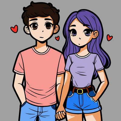 boyfriend and girlfriend