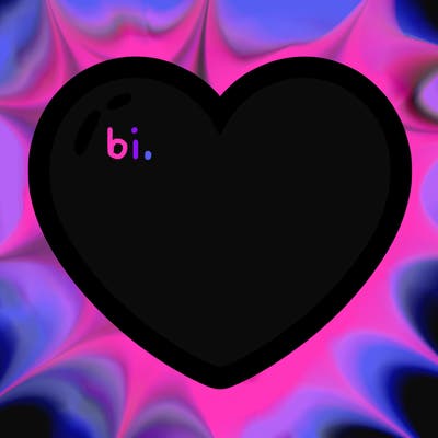 a blank heart