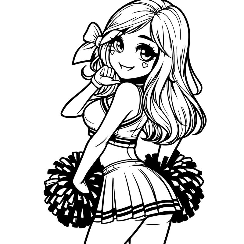 realistic cheerleader
