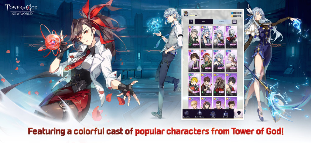 Tower of God: NEW WORLD - Una muestra del elenco colorido y la lista de compañeros de equipo de Tower of God New World