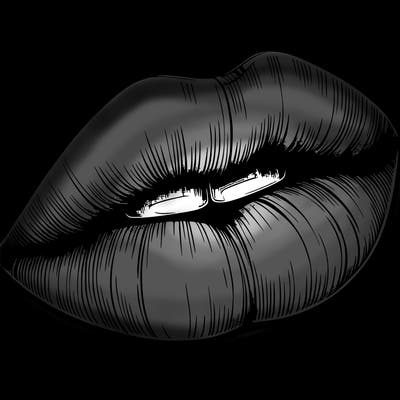 realistic lips