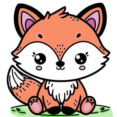 cute adorable fox