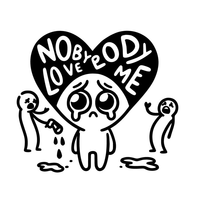 nobody love me