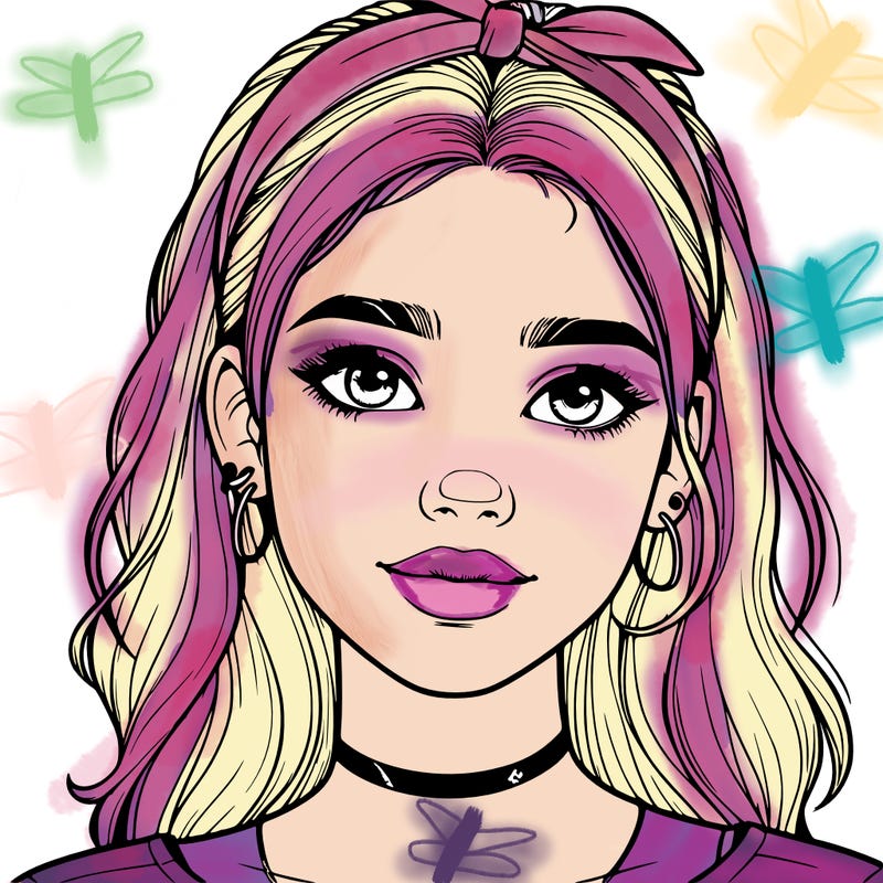 realistic teenage girl