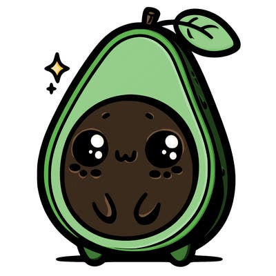 cute avocado