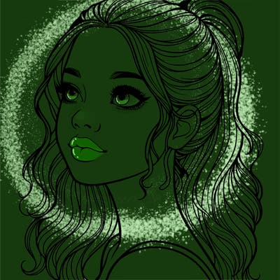 beautiful realistic girl