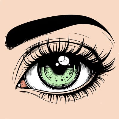 realistic eye