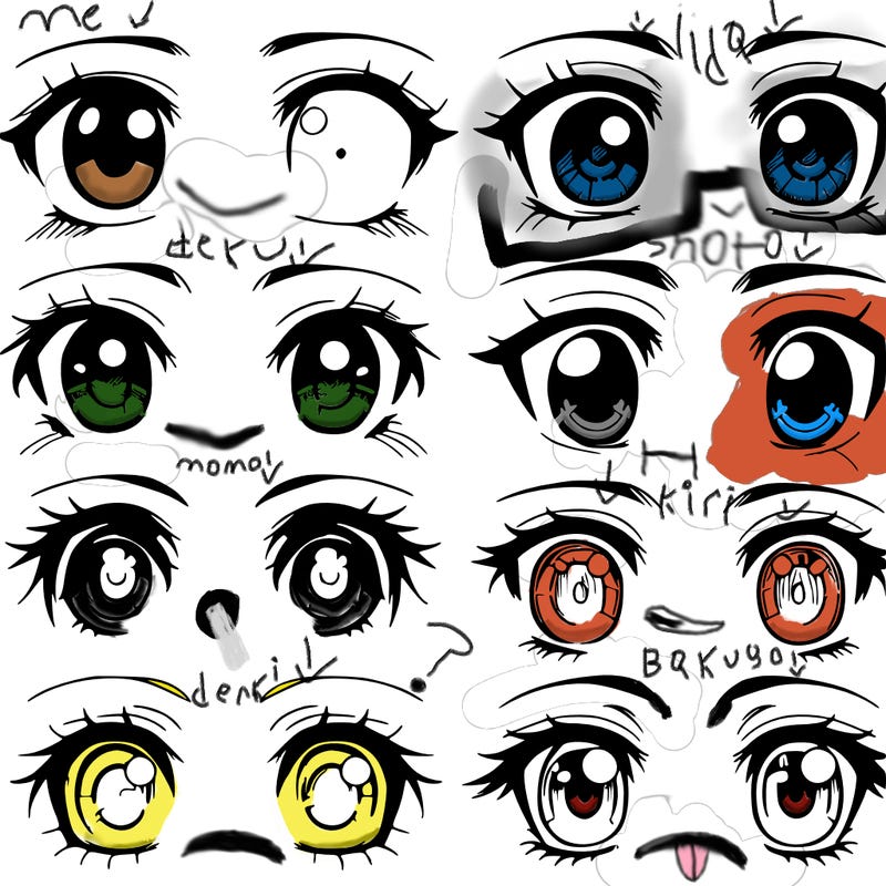 anime eyes