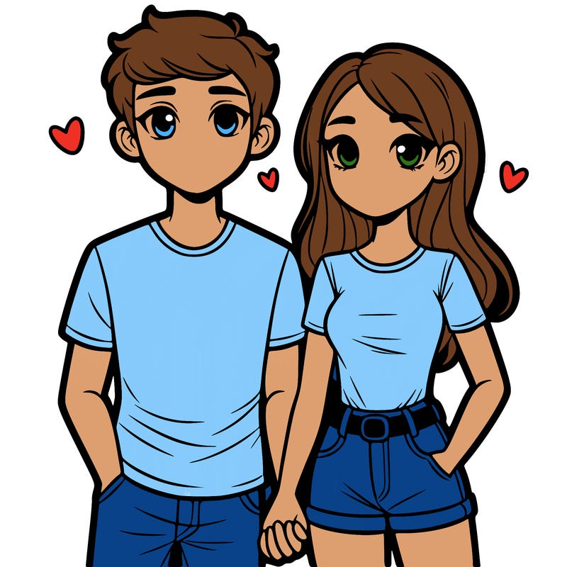 boyfriend and girlfriend