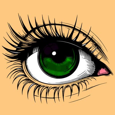 realistic eye