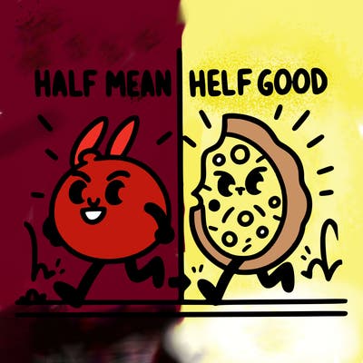 half mean half good
