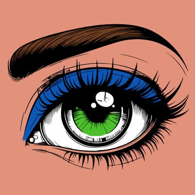 realistic eye
