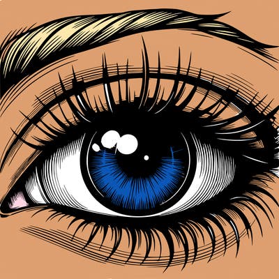 realistic eye