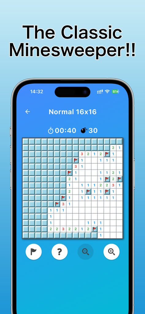 Clear Mines | Minesweeper - Games App | MWM