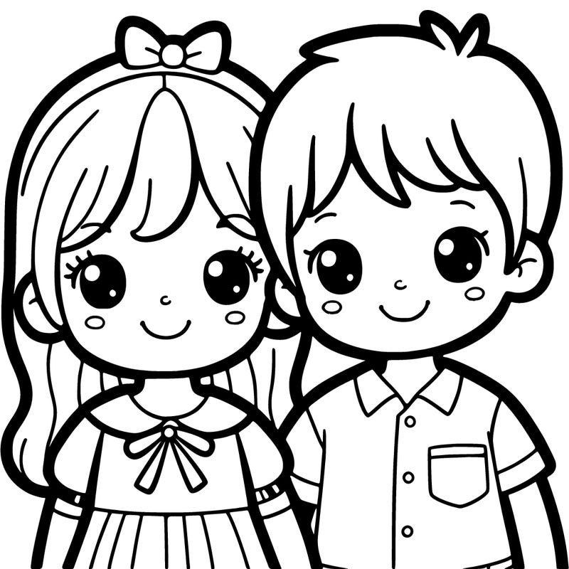 girl and boy together