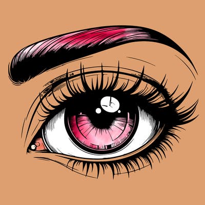 realistic eye