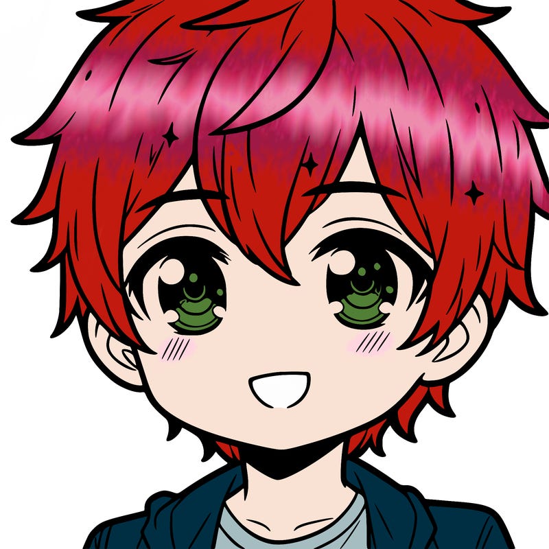 cute manga boy