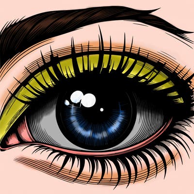 realistic eye