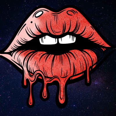 lips that look realistic and drip