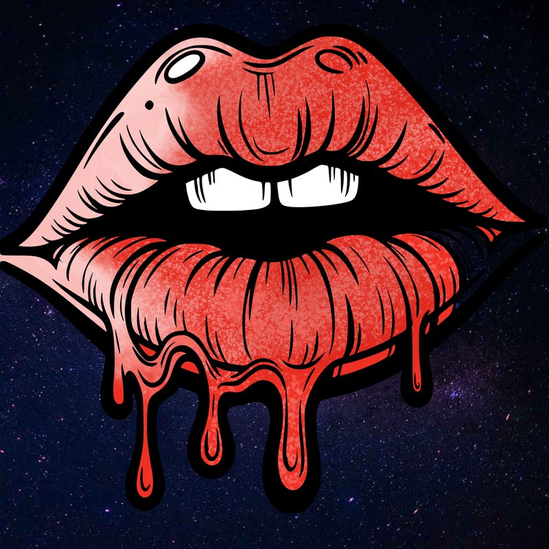 lips that look realistic and drip