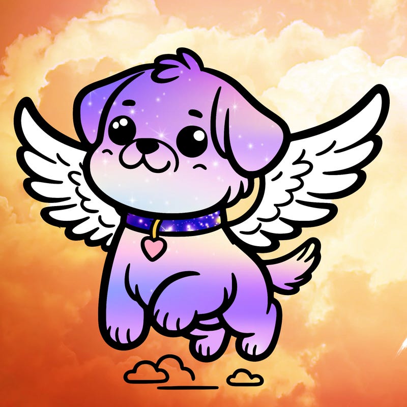dog with wings