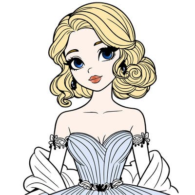 a pretty elegant lady