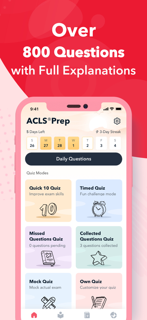 AHA ACLS Exam Prep 2026 - Education App | MWM