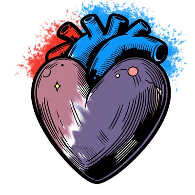 realistic heart