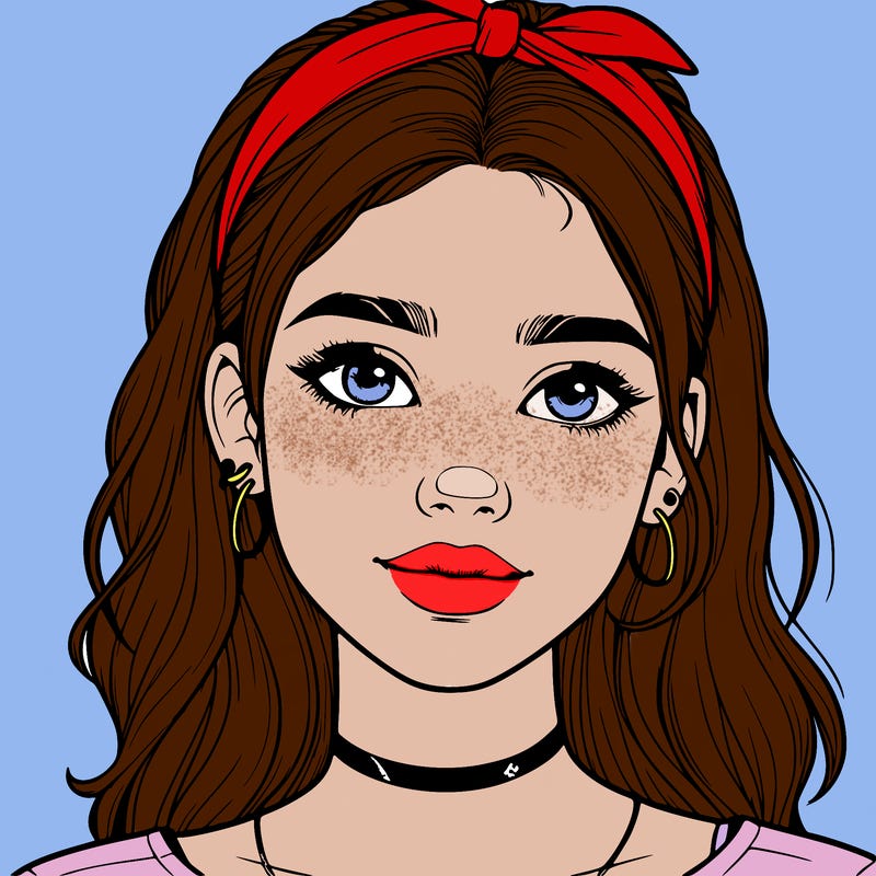 realistic teenage girl