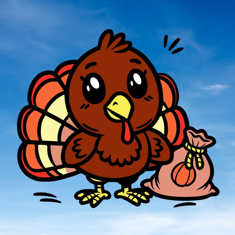 turkey that says thanksgiving