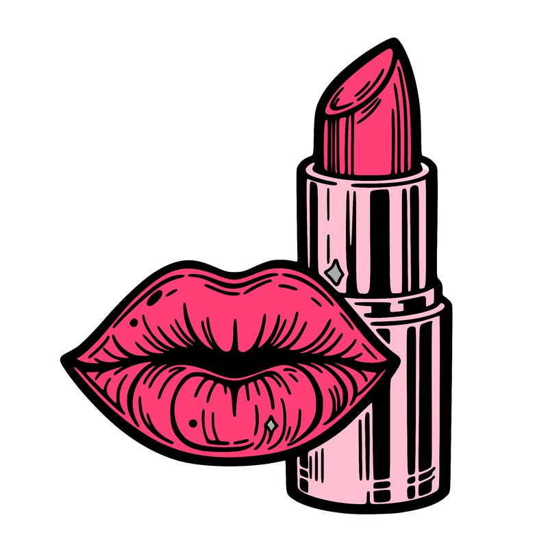 lips and lipstick