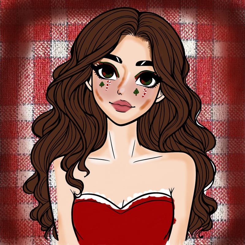 realistic and pretty girl