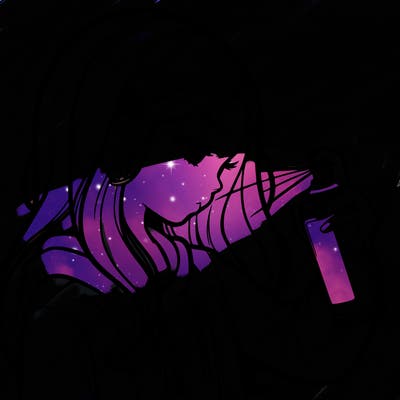 a realistic girl spray painting