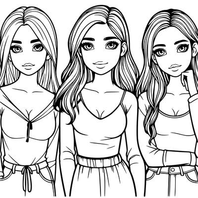 realistic girls