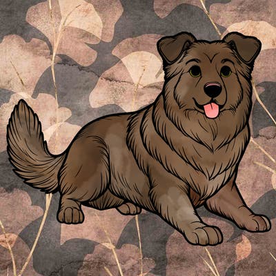 realistic dog