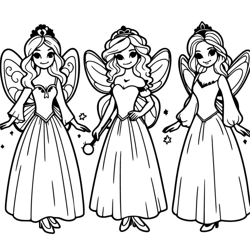 3 fairy godmothers