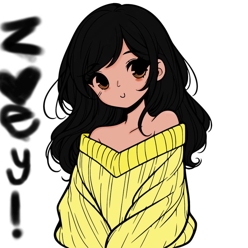shy pretty girl wearing a sweater that is falling off one shoulder portrait