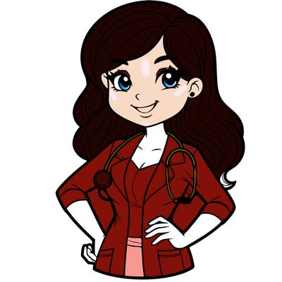 doctor full pose women doctor