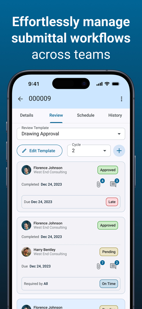 Construct Project Management - Business App | MWM