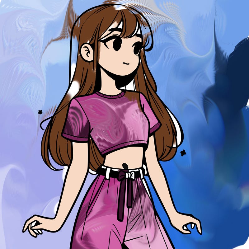 girl in a cute crop top