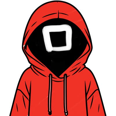 faceless girl in hoodie