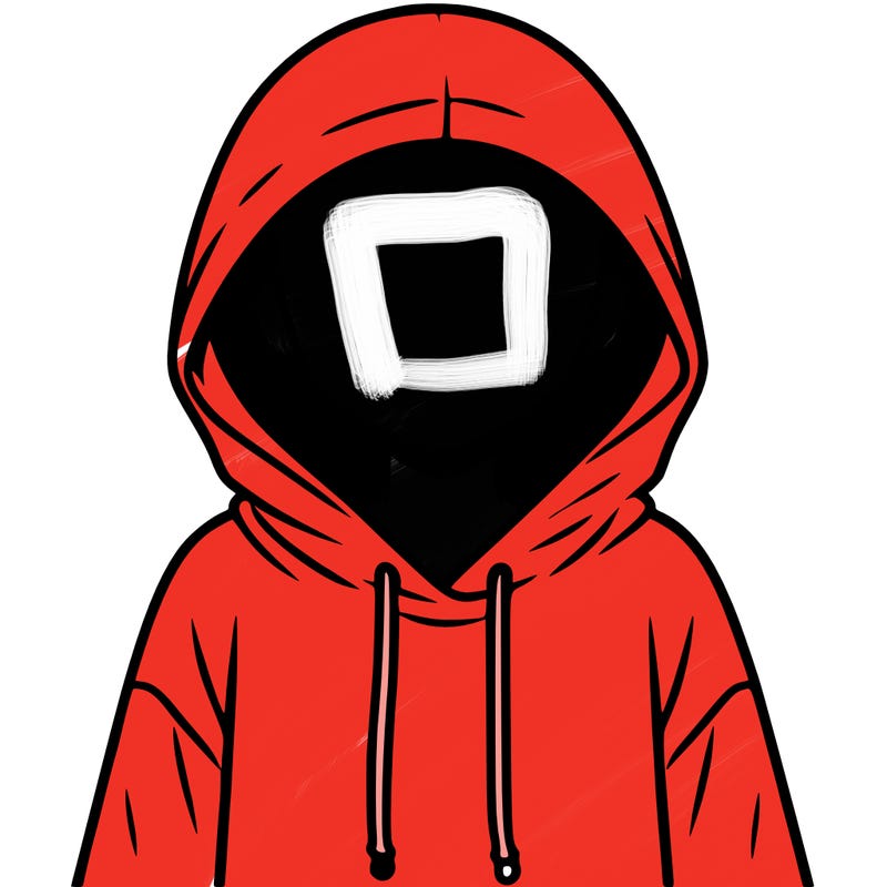faceless girl in hoodie