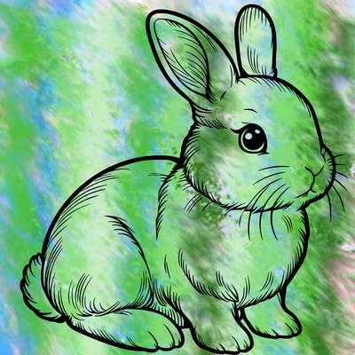 realistic bunny