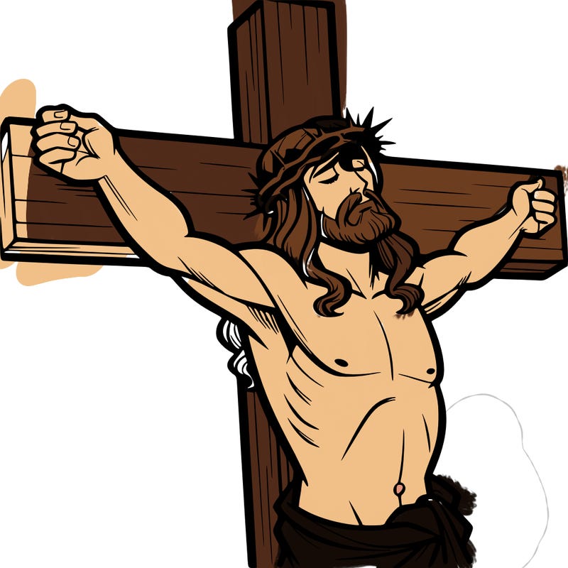 jesus on the cross